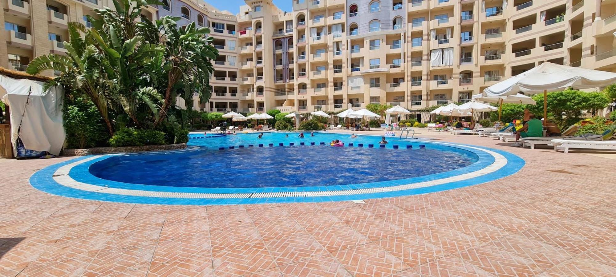 Florenza Blue Sky & Poolview Studio Hurghada Exteriér fotografie