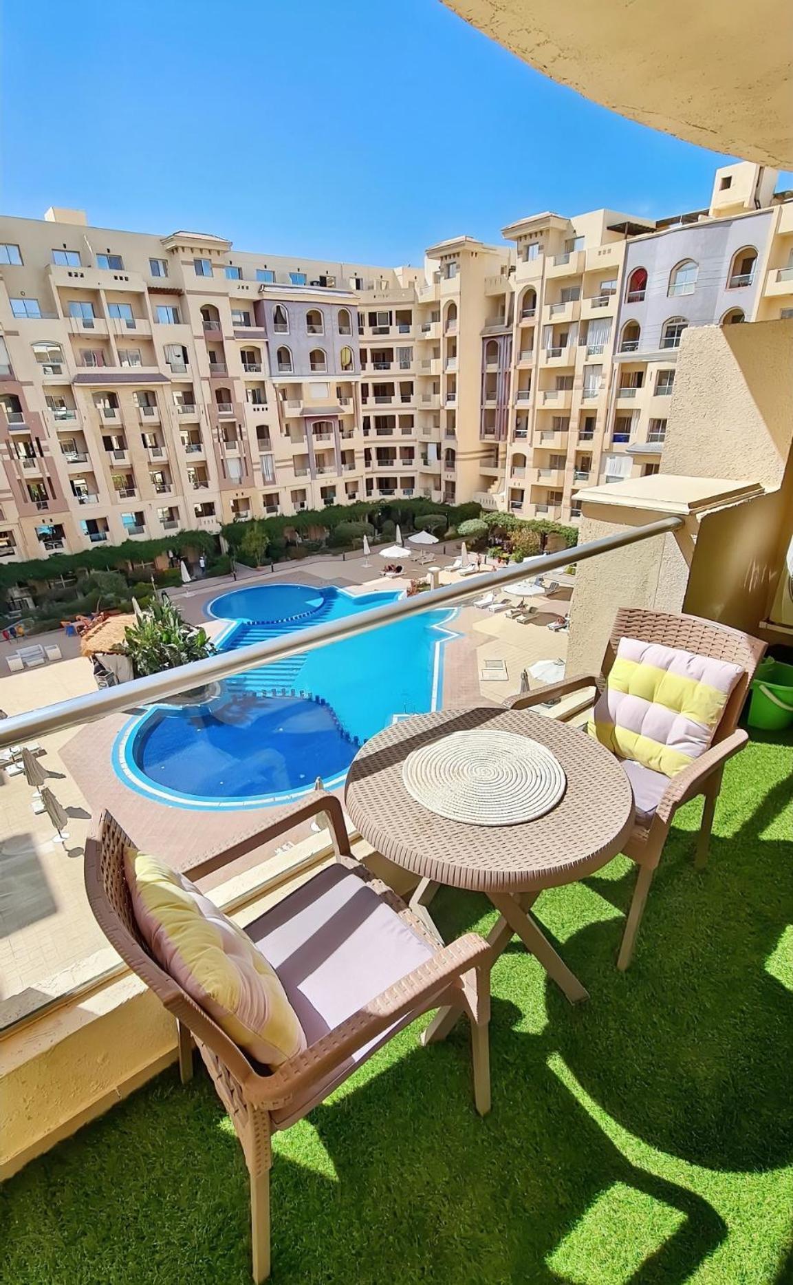 Florenza Blue Sky & Poolview Studio Hurghada Exteriér fotografie